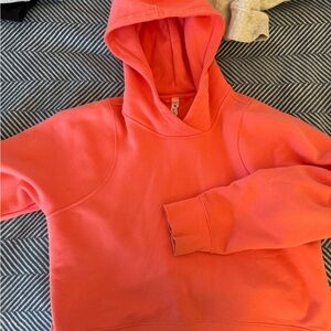 Coral Pink Lululemon Hoodie